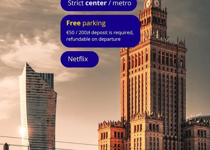 Strict Center - Metro,free Parking Apartment